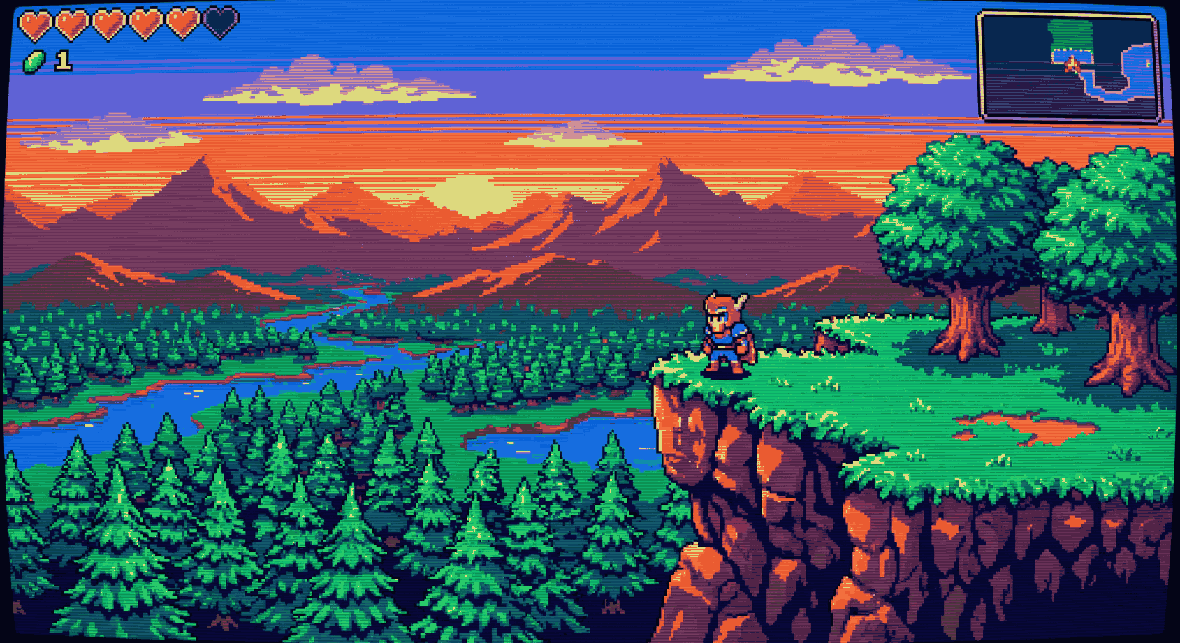 Fantasy Adventure Game Scene